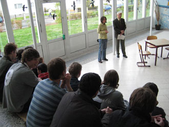 Begrüßung durch den Schulleiter B. Zotz