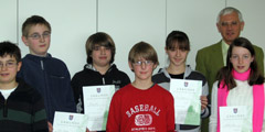 Schulsieger Mathematikwettbwerb 2008/09