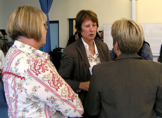 kultusministerin Karin Wolff am Dreieichgynmasium