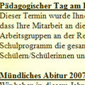 Elternbrief Mai 2007