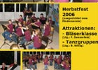 Herbstfest: Der F&ouml;rderverein der Schule l&auml;dt ein
