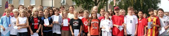Start zum Benefizlauf