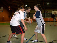 Beim Training