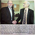 Gerhard Wenz wird verabschiedet